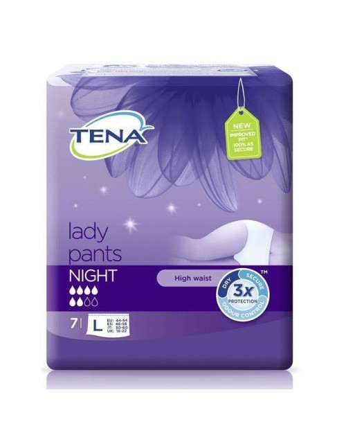 Tena Lady Pants Night Talla L 7 Und