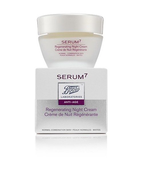 serum7 crema de noche regeneradora piel seca 50ml